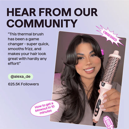 Blowout Boost™ - Ionic Thermal Brush
