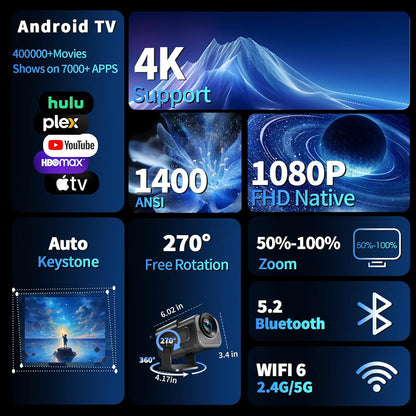 4K Full HD Projector 2.0 Pro