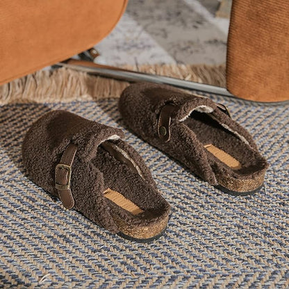 Fluffy Boston Slippers - For Home